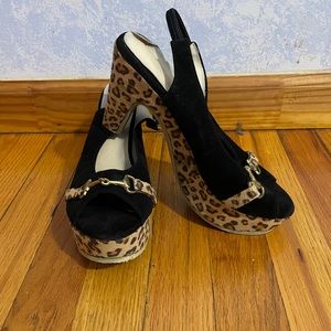 Leopard print Heels